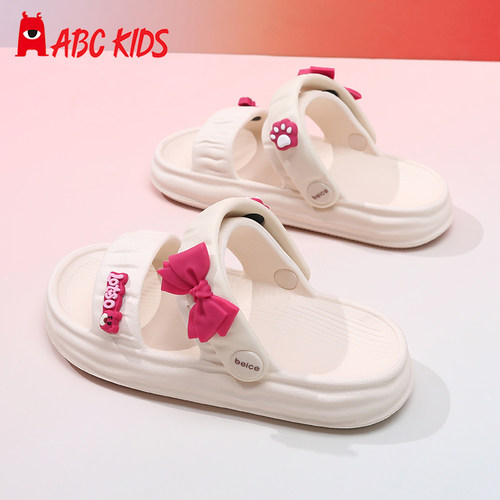 abckids夏季凉拖鞋凉拖鞋
