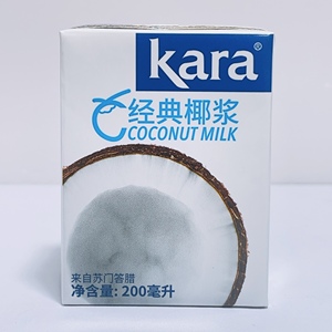 印尼进口经典椰浆200ml调配饮料烹饪美食烘焙火锅适用临期特价