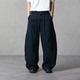 冬装 休闲裤 2025新款 宽松加绒牛仔裤 hebbles男士 长裤 时尚 阔腿裤