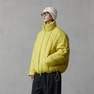 时尚 外套2025冬装 白鸭绒保暖白色羽绒服厚外套潮 新款 hebbles男士