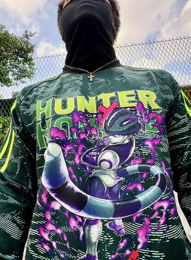 AONE4SURE 蚁王全职猎人动漫二次元印花迷彩面罩足球衣训练服秋冬