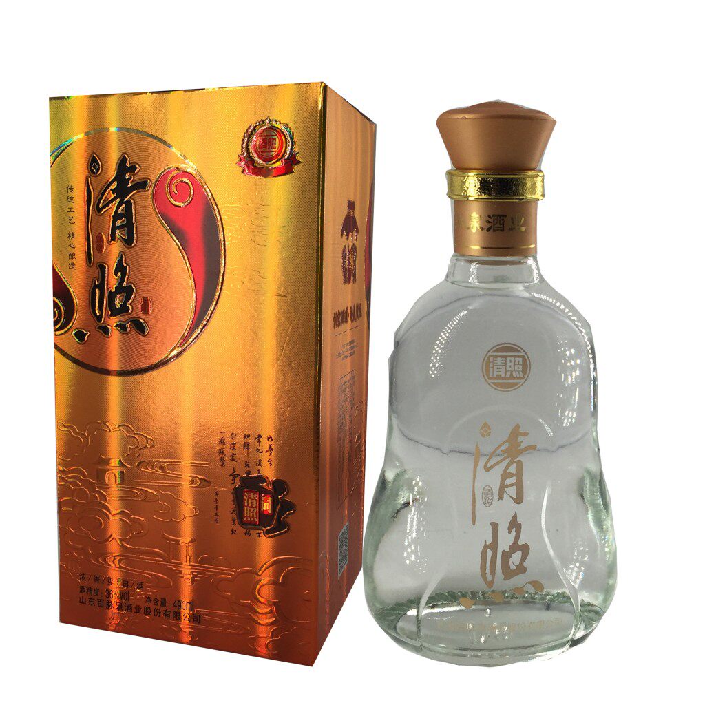 山东济南特产 百脉泉清照36度清照词 清照酒 浓香白酒特价包邮
