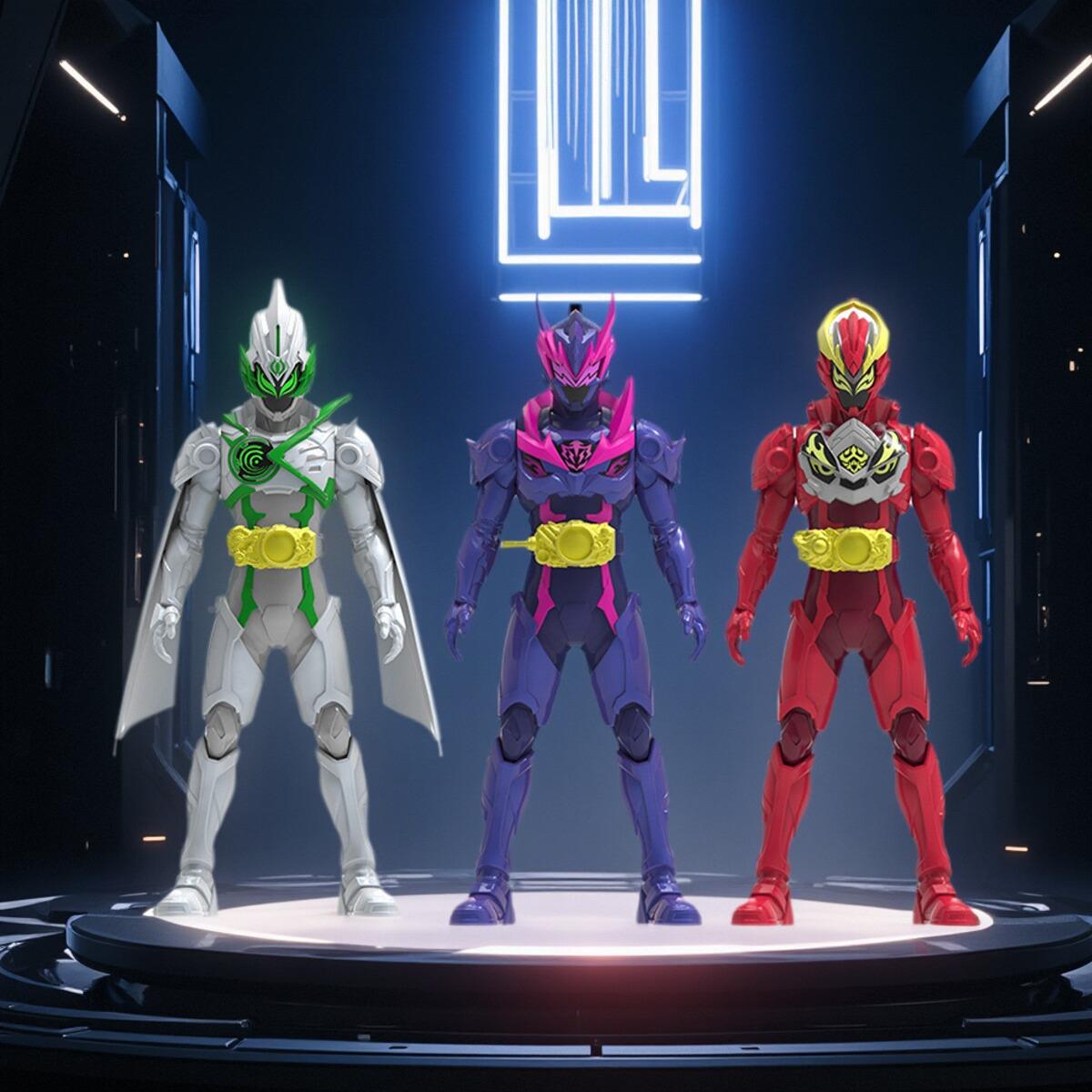 正版奥迪双钻铠甲勇士6新世版炼焰棒霆曜武器手办变身召唤器腰带