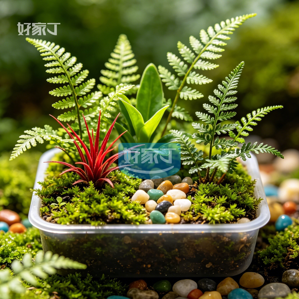 微景观造景迷你植物蕨类鲜活苔藓