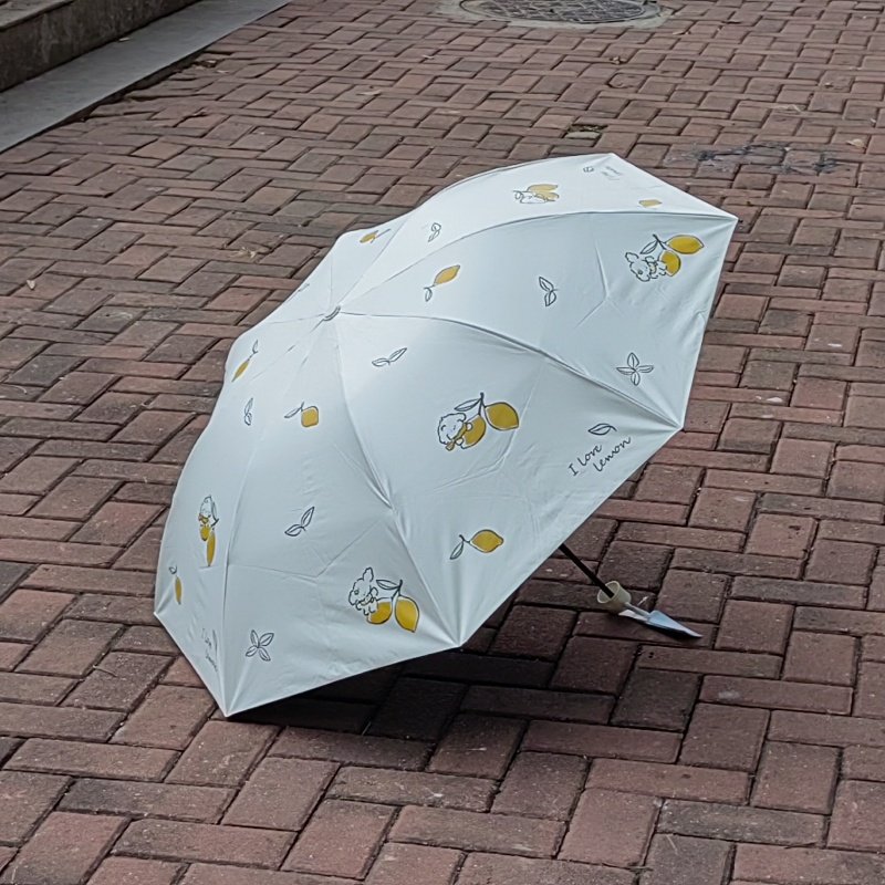 天堂伞2026新款可爱卡通学生三折伞手动遮阳伞防晒防紫外线晴雨伞