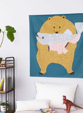 日本制KATAKATA风吕敷装饰挂布包袱皮大布桌布包装布礼品包巾