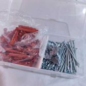 德国品质慧鱼万用锚栓吊柜层板膨胀管膨胀螺丝带盖子螺丝帽