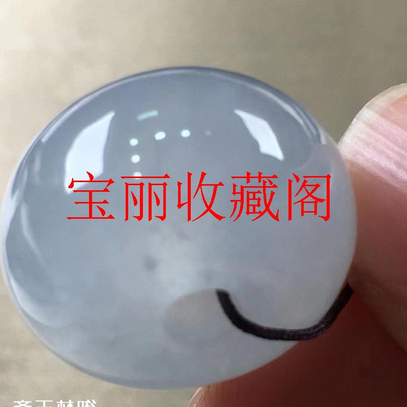 缅甸翡翠路路通吊坠冰种飘花玉石转运珠玉坠饰品锁骨项链男女同款