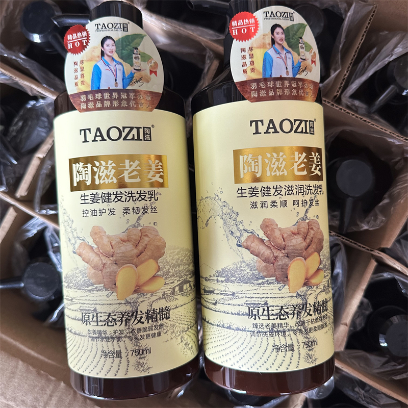 TAOZI陶滋生姜健发洗发水清爽控油去屑止痒洗发乳强韧发丝洗发露