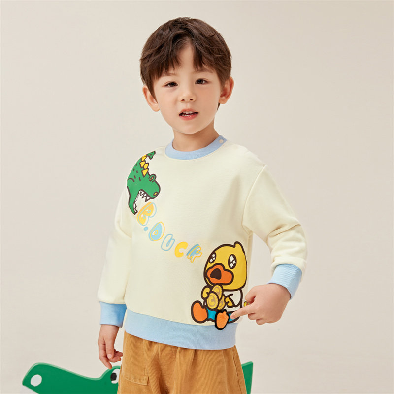 小黄鸭幼儿宝宝休闲长袖卫衣