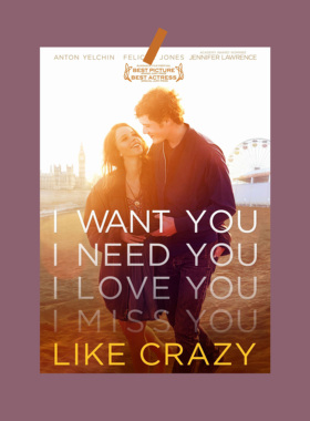 like crazy 爱疯了电影海报经典文艺卧室墙面装饰画报背景墙墙贴