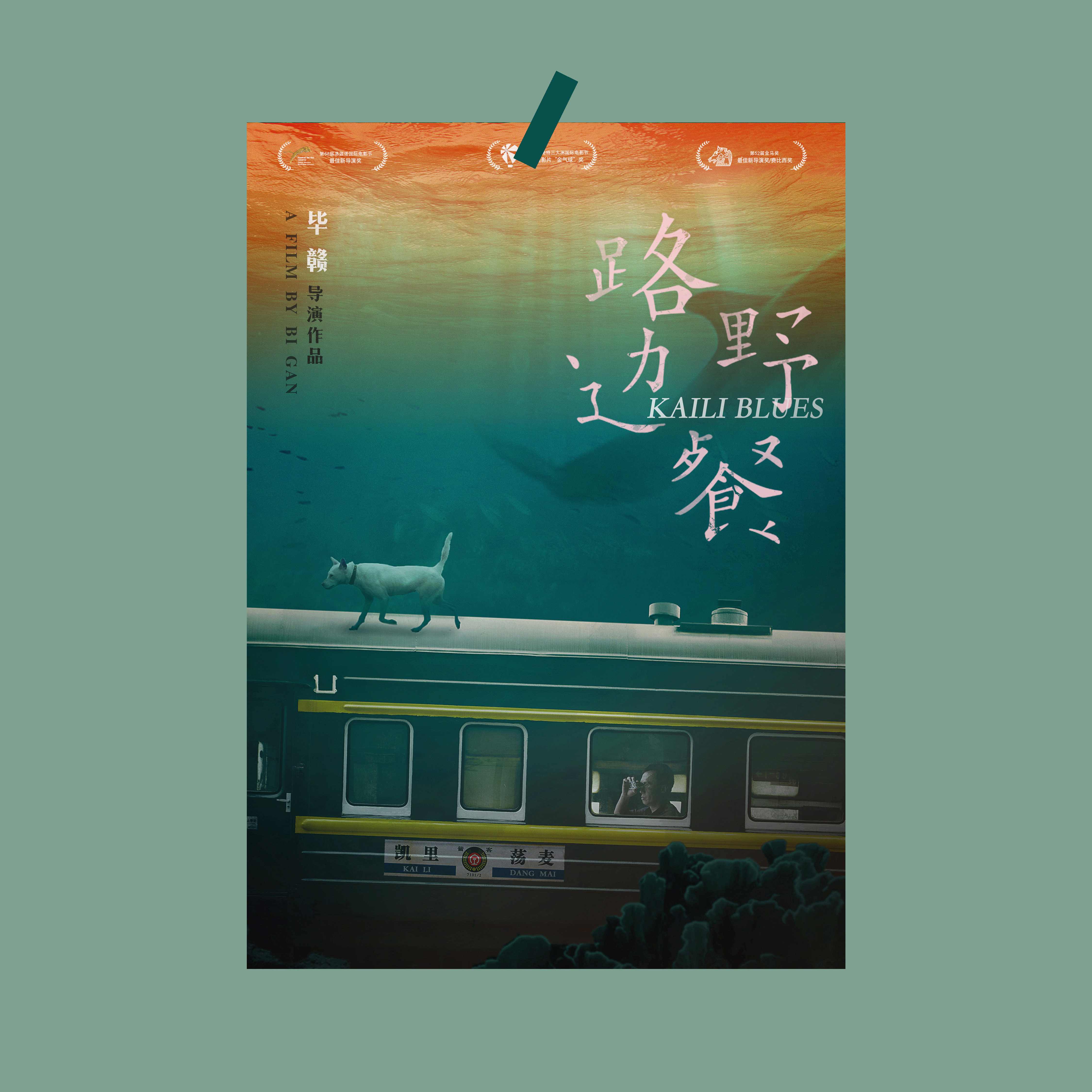 毕赣路边野餐电影海报文艺宿舍白墙装饰画报背景墙贴