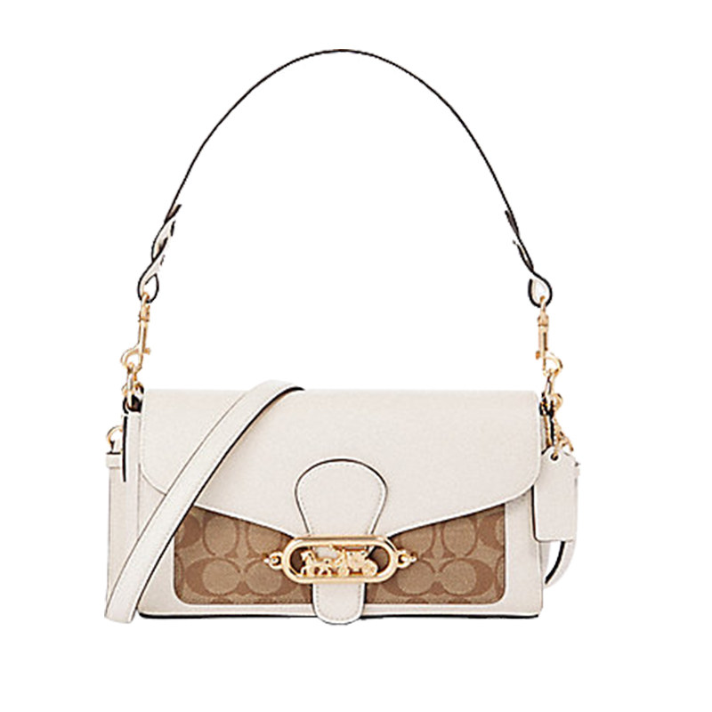 COACH/蔻驰JADE2020年新款女士马车标斜挎手提包翻盖酒神包90782