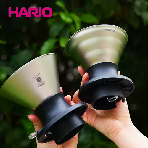 HARIORAN双层钛聪明杯滤杯