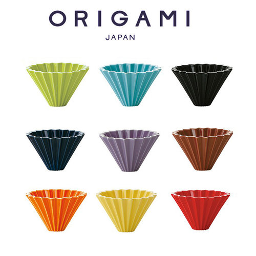 日本Origami折纸陶瓷滤杯蛋糕杯