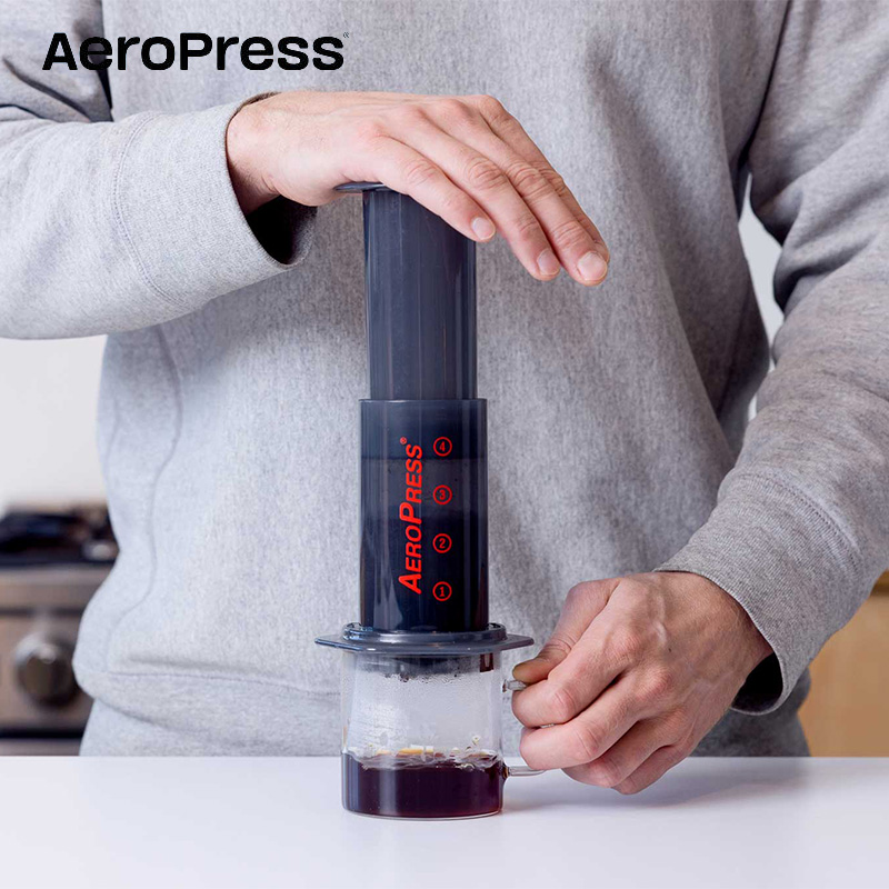 美国原装进口 第五代爱乐压aeropress便携手压咖啡壶 意式法压壶