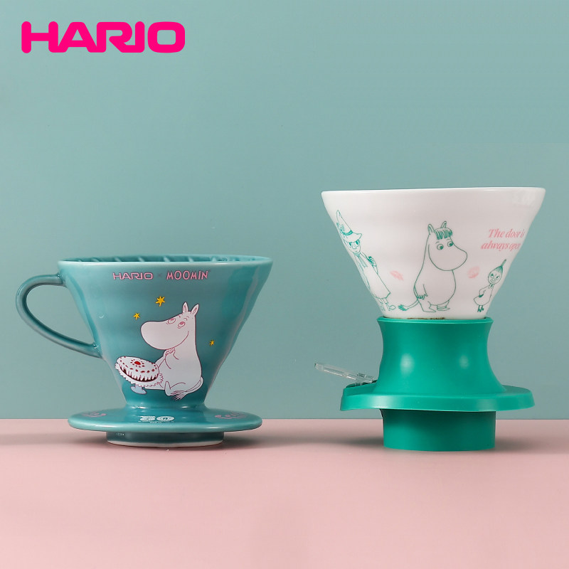 日本HARIO&姆明联名款聪明杯 手冲咖啡滤杯 有田烧浸泡式滴滤杯,餐饮具,配套器具,淘宝优惠券,粉丝福利购,淘宝优惠卷