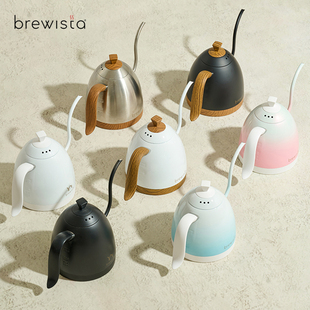 Brewista智能控温手冲咖啡壶家用不锈钢长嘴电热水泡茶温控b壶