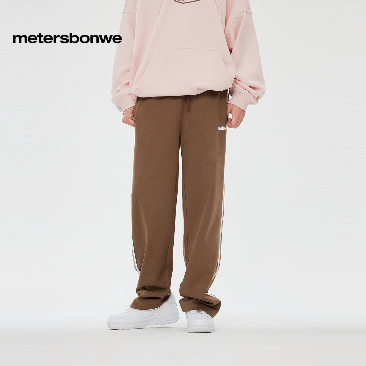 美特斯邦威弹力休闲裤