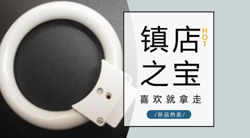 2025冲皇冠HX LAMP22v8W白色荧光灯管环形灯泡 体视显微镜光源代