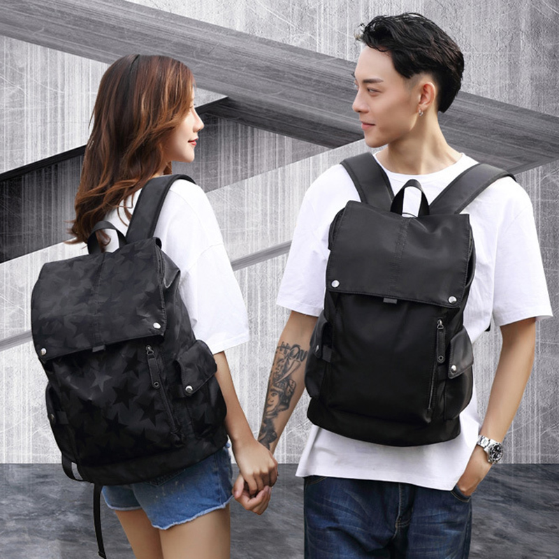 男女休闲双肩包电脑背包定制logo