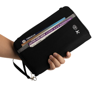 大容量多功能护照包机票夹便携出国旅行证件袋收纳包钱包手包斜挎