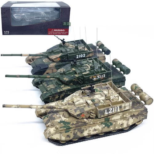 UNISTAR 1:72陆军ZTZ-99A主战坦克模型数码三色成品收藏级摆件