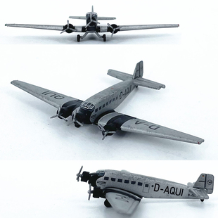 1:500汉莎航空JU-52容克运输机模型合金飞机模型完成品摆件herpa