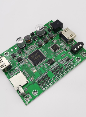 MP4播放板高清影像2K视频解码1080P串口长条屏广告密室主板模块