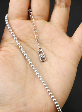 304不锈钢迷你8字万向扣360°可旋转钥匙扣多功能挂扣连接饰品扣