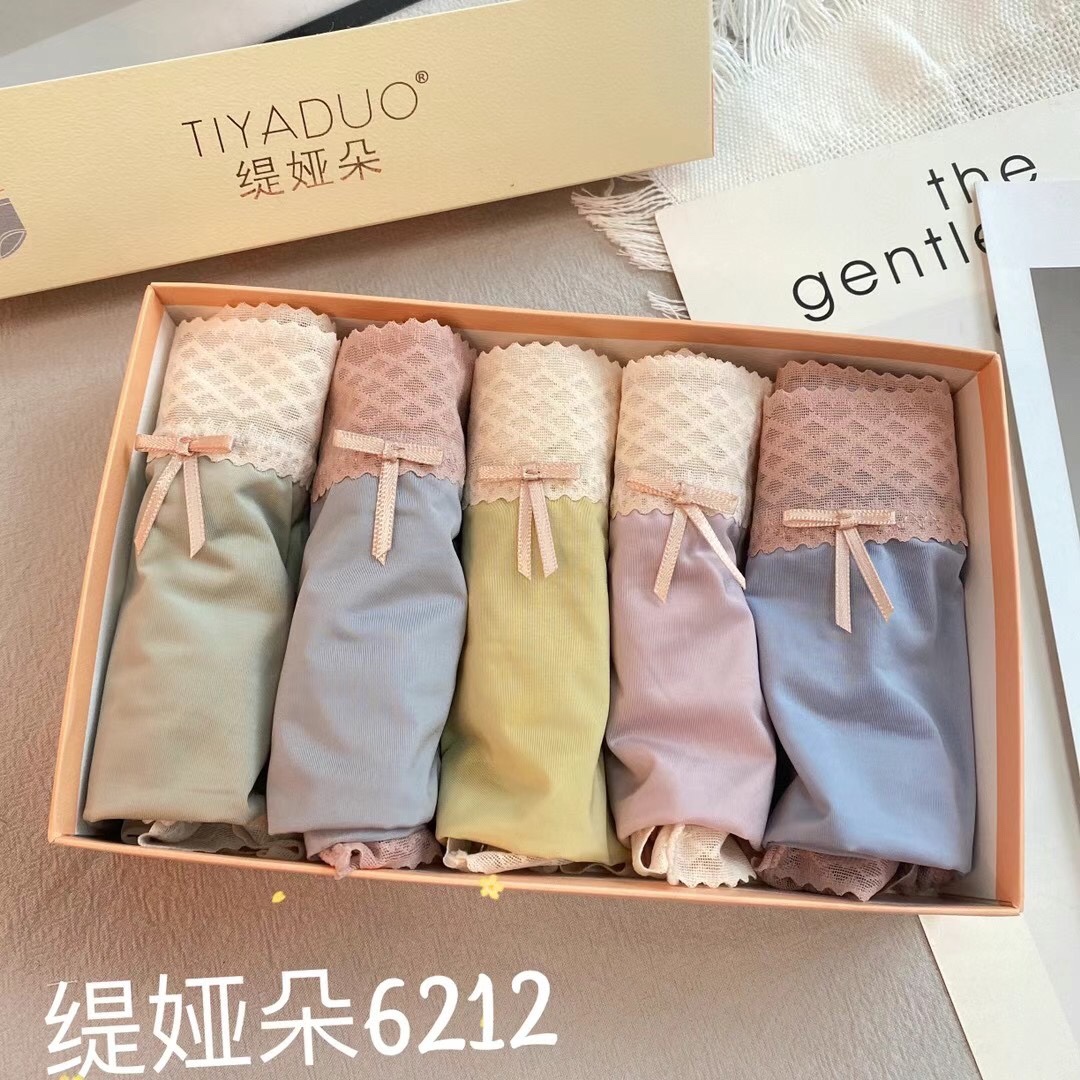 缇娅朵精品5条盒装6212中腰
