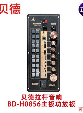 贝德视频机拉杆音响视频音箱BD-H0856主板控制板功放板维修配件
