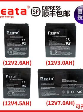neata能特各型号电池铅酸蓄电池拉杆音响遥控车卷闸门禁音箱电瓶