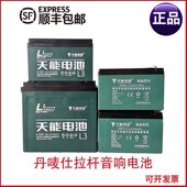 丹唛仕广场舞户外拉杆音响电池音响电瓶音箱电池铅酸电池蓄电池