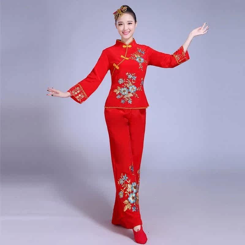 2广场舞服装时髦套装金丝绒跳舞蹈的演出裙子女衣服|ruв категории Женская одежда, костюм/национальная одежда/театр костюм, национальная одежда/этап погрузки - от Buy2taobao.com для оказания профессиональной услуги покупки агента Taobao