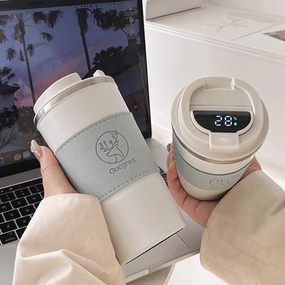 High aesthetic intelligent temperature display and insulatio