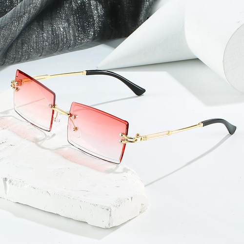 Frameless cut sunglasses for women 无框切边太阳镜女士
