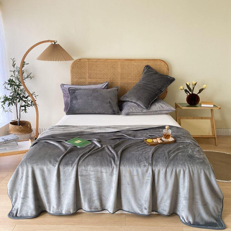 Throw Blanket for Couch Plush Fluffy Warm Cozy bed cover毛毯
