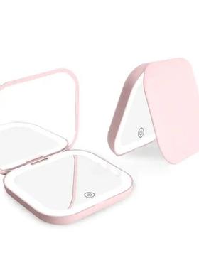 Compact Small Mini Gift Vanity Table Folding Led Lights Port