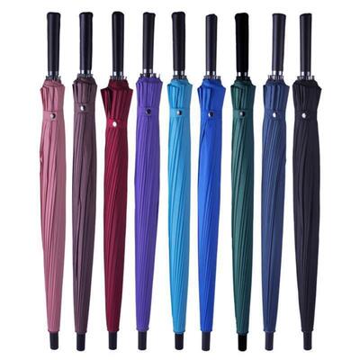 strong umbrella big men 24骨伞 foldable wind anti storm sun