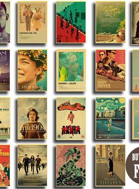 Classic Movie Retro Poster Little Women Art Painting Sticker