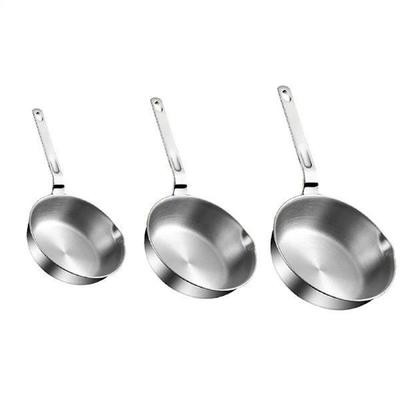 Stainless Steel Frying Pan Kitchen Cookware Cooking Pot