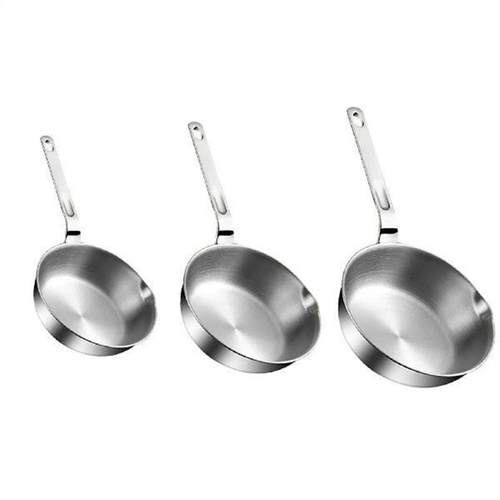Stainless Steel Frying Pan Kitchen Cookware Cooking Pot