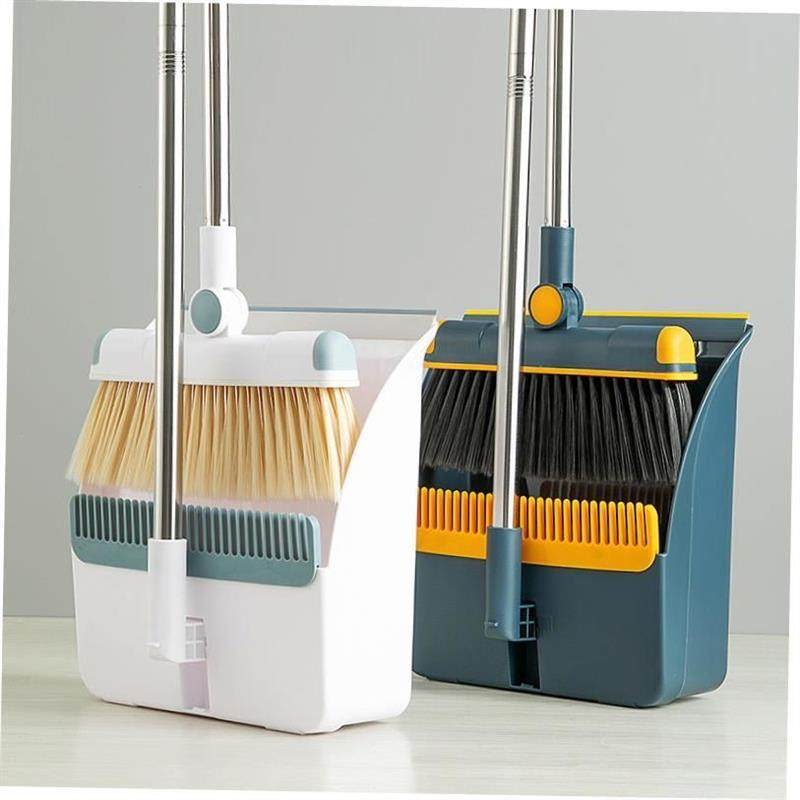 broom dustpan set household soft wool sweeping mop cleaning