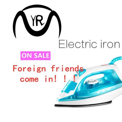 Steam clothes pressing iron plate electric ironing machine