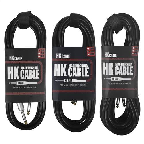 3/5/10M Guitar Audio Cable 635mm Plug No Noise Audio Wire C