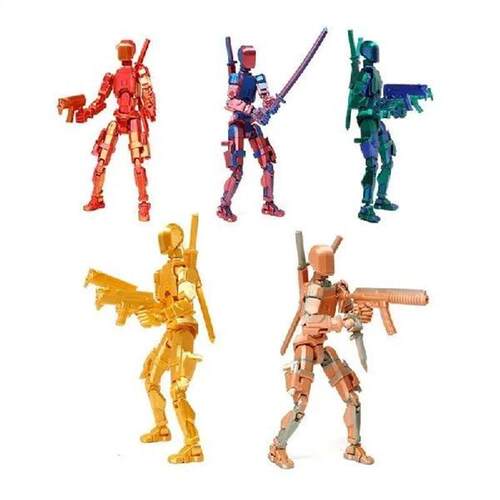 Titan 13 Action Figure, T13 Action Figure 3D Printed