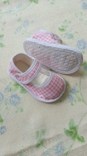 透气新款粉格手工布鞋防滑凉鞋