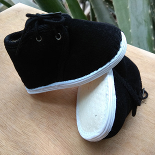 男女儿童千层底棉鞋纯手工布鞋0至8岁宝宝棉鞋布底居家冬季保暖鞋