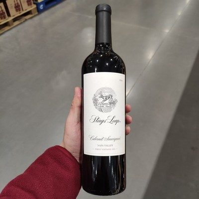 美国纳帕STAG'S LEAP鹿跃酒庄赤霞珠干红葡萄酒750ml开市客COSTCO